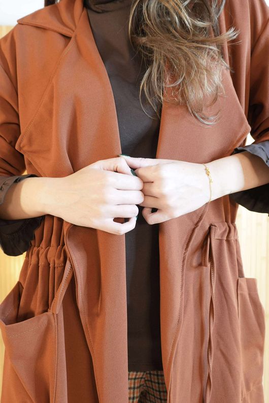 Rein Lightweight Trench Rust /7=